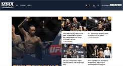 Desktop Screenshot of mmafighting.com